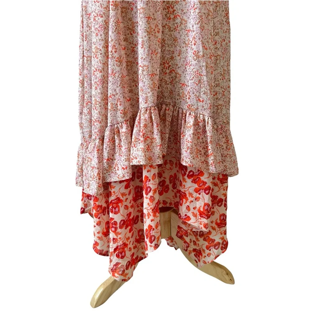 Free People Zuma Drippy Ruffle Skirt